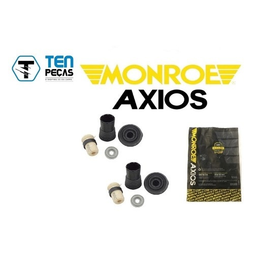 Kit Coxim Batente Amortecedor Dianteiro Sandero Logan Duster Axios