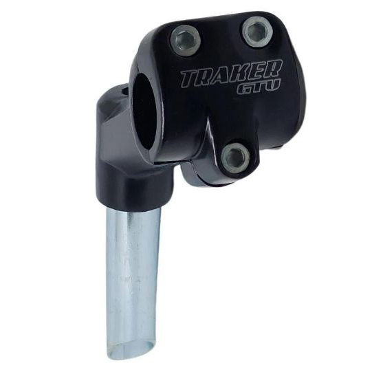 Mesa Suporte De Guidão Frontal Over Ou Standard 25º GTU Preto Alumínio Bike