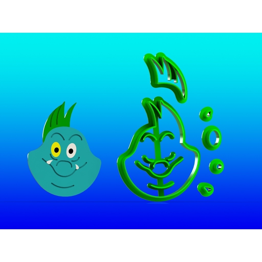 Cortador Pequena Sereia Ariel Pedro E Juca (Flotsam)