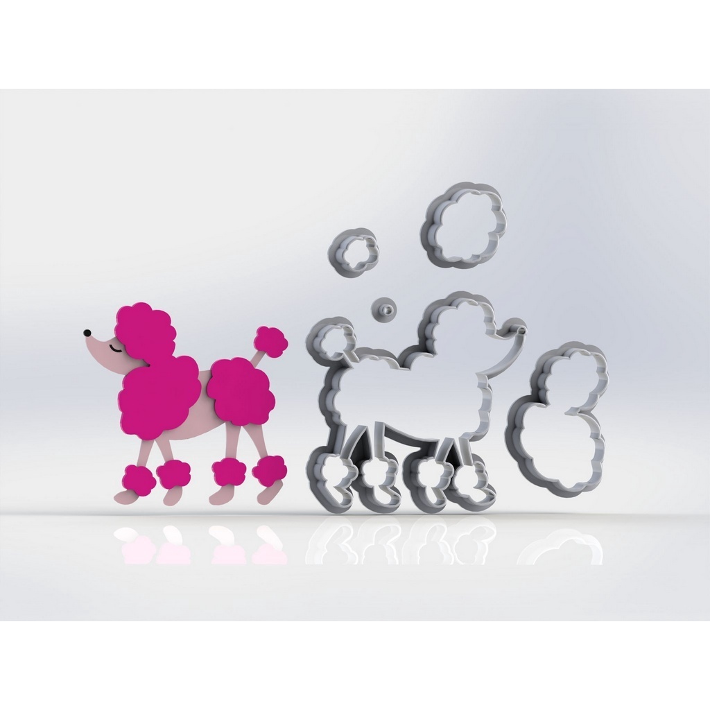 Cortador Poodle Da Barbie Modular