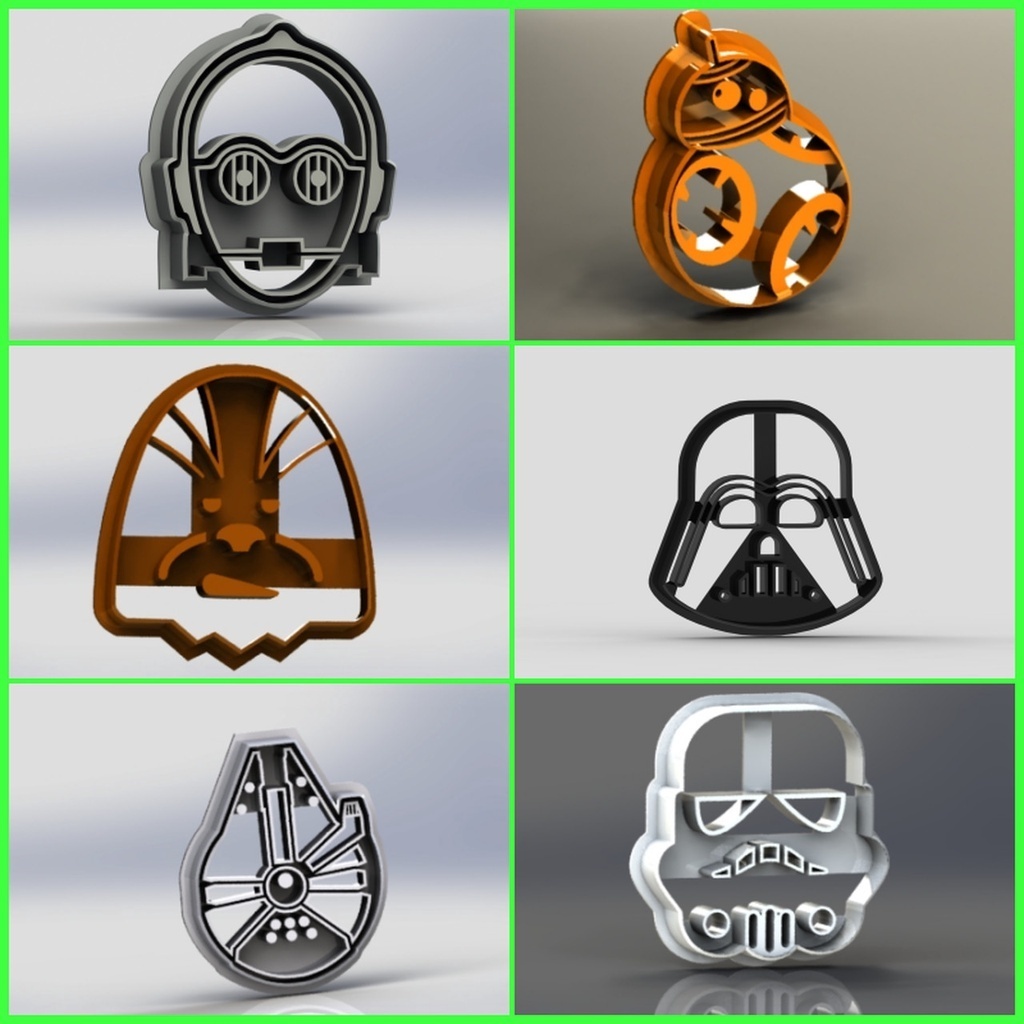 Cortador Kit Star Wars - 6 Modelos