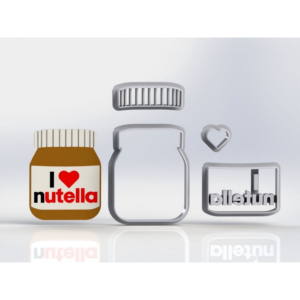 Cortador Lucas Neto - Pote Nutella Modular