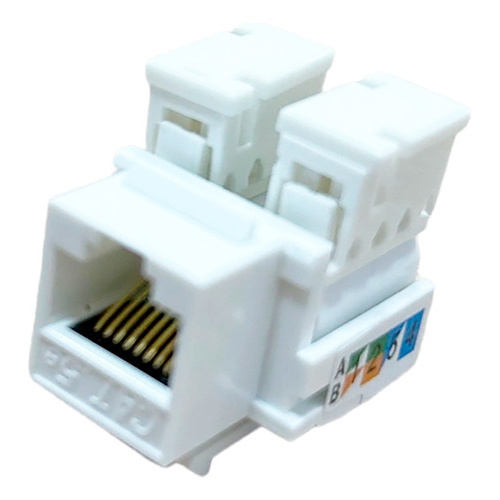 Detalhes do Keystone Rj45 Com 10 Pcs Cat5e Conector Femea Rj45 Utp Lan - LINK+