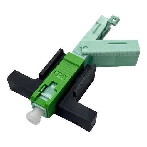 10 Pcs Conector Fast One Click Apc Verde Homologado Anatel - 2FLEX