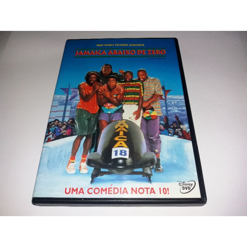 Dvd - Jamaica Abaixo de Zero - 1993 - John Candy - Dublado - Encarte