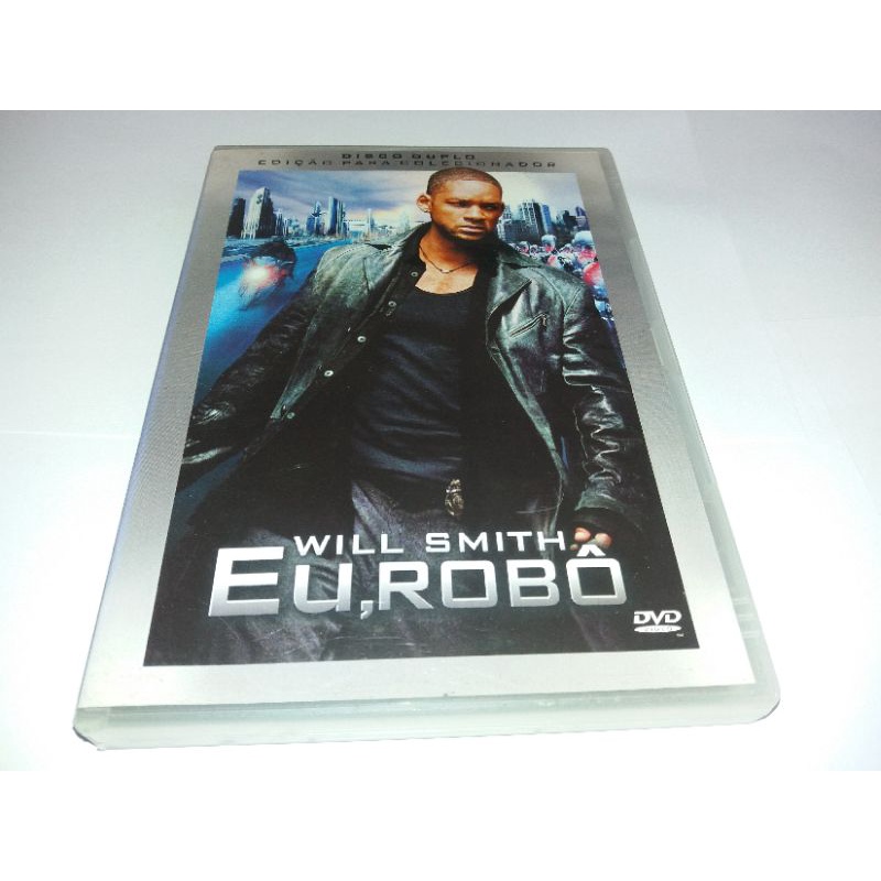 Dvd Duplo - Eu, Robo - 2004 - Will Smith - Alex Proyas - Dublado