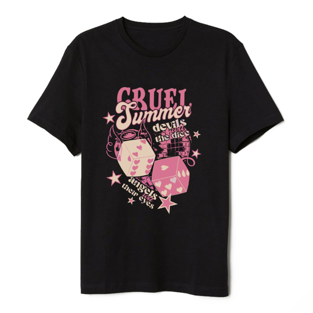 Camiseta Taylor Swift Cruel Summer Unissex Premium 100% Algodão Camisa Taylor, Blusa Taylor