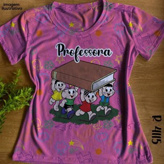 Tshirt Blusa Feminina Professora Mônica Rosa