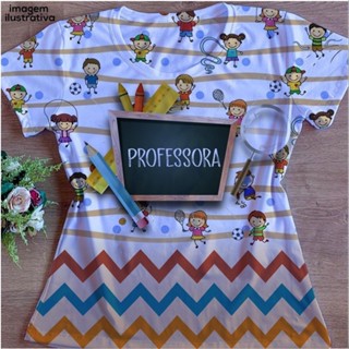 Blusa Feminina Profissão Professora Quadro