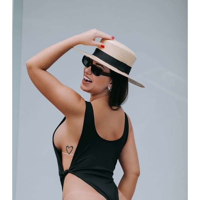 Maiô Nó Cavado Feminino Maio Asa Delta  fio dental Regatão Moda Praia