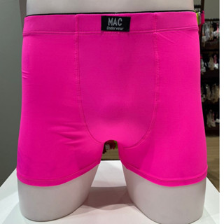 Cueca Boxer Lisa Microfibra Poliamida Macia Pink Neon Box Masculina