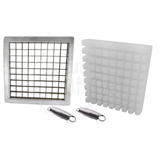 Kit Jogo de Lâmina Para Picador Cortador de Legumes Batata Frutas Verduras Grande 10mm ou 12mm ( Escolher Após a Compra) em Oferta na Shopee