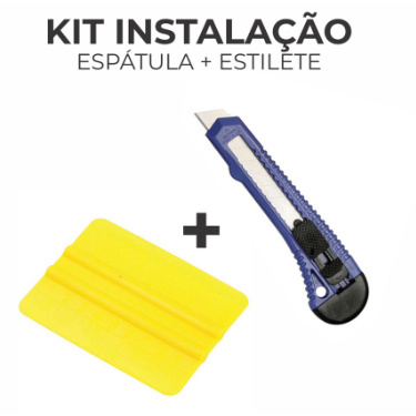 Kit de Instalação de Papel de Parede (Estilete e Espátula)
