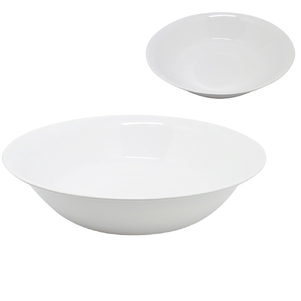 Tigela Bowl Saladeira 3300ml Redonda Melamina Cozinha 3,3L