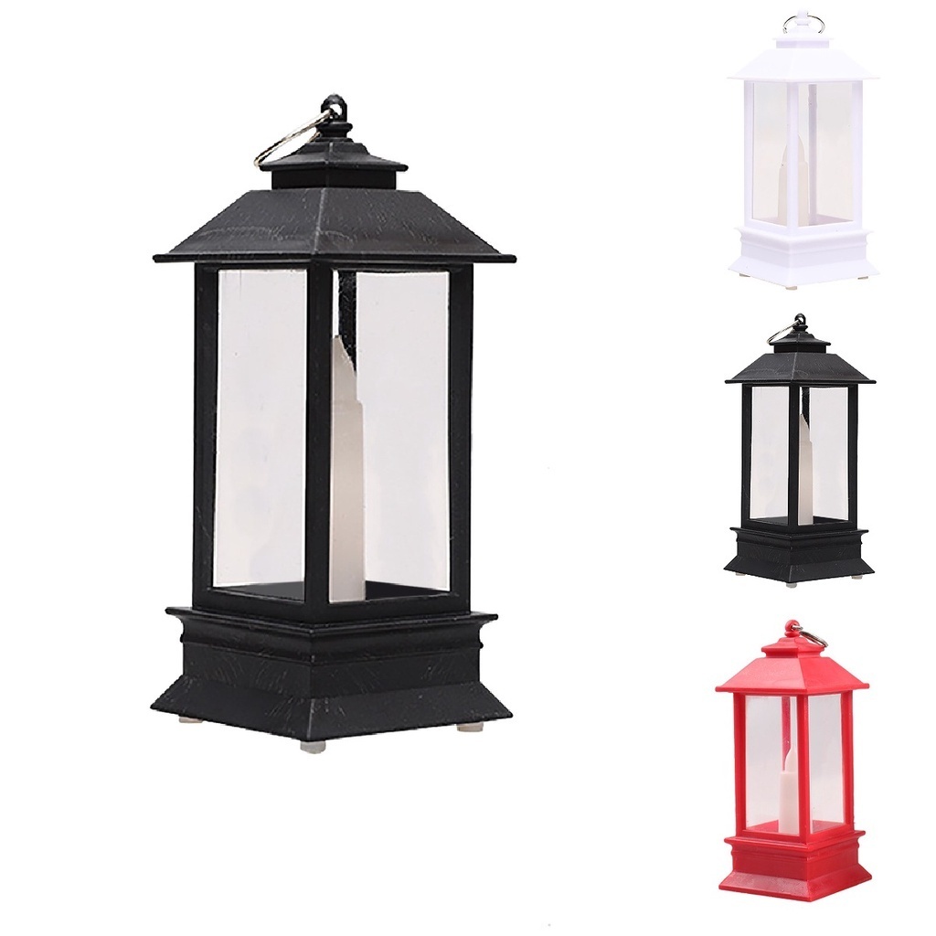 12 Velas Luminaria Mini Lampião LED Lamparina Luz Decoração