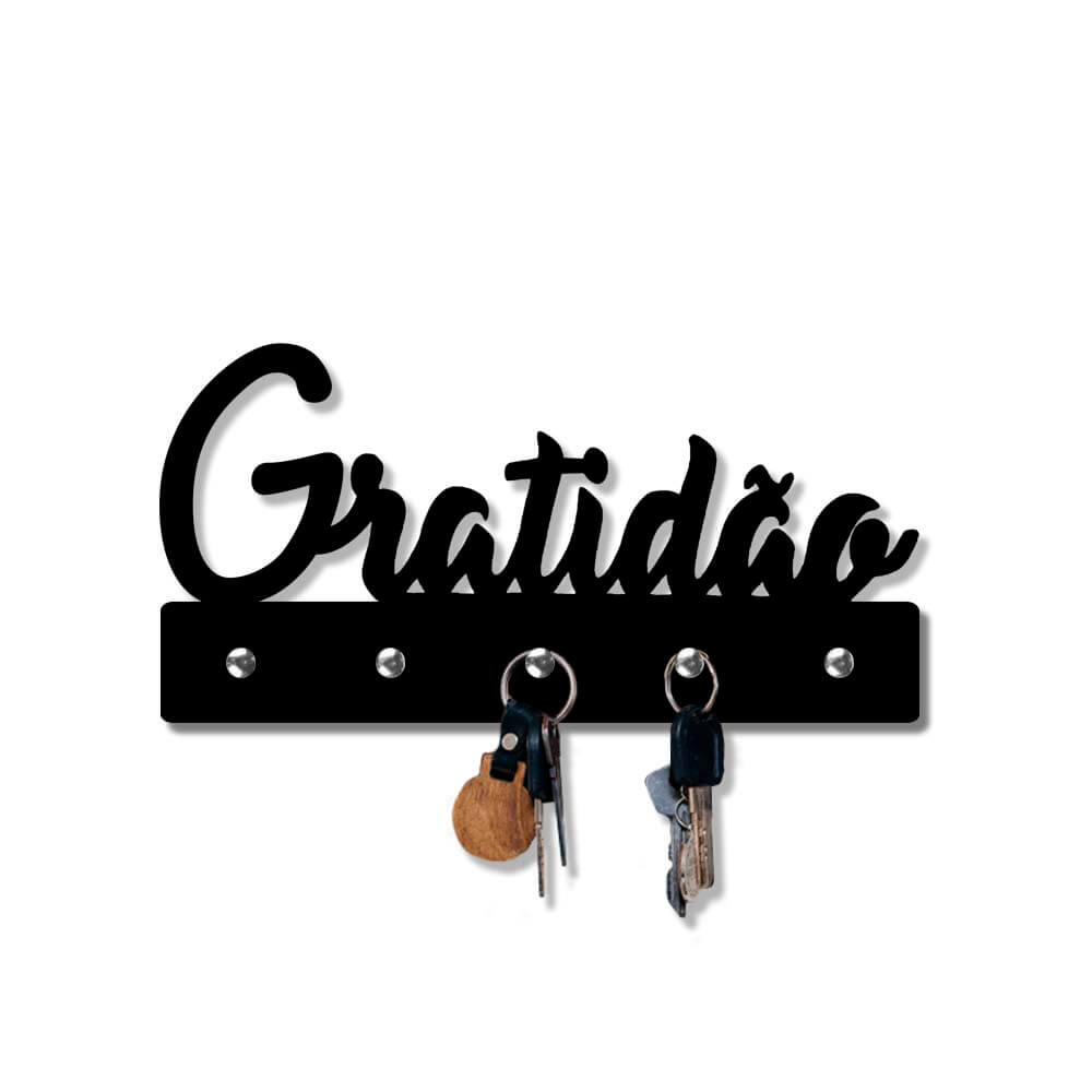 Porta Chaves Modelo 5 Pinos Gatos Gatinhos Gemeos