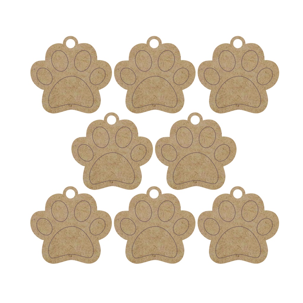 Patas  Cachorro Personalizadas para chaveiro Lembrancinha Pet Shop