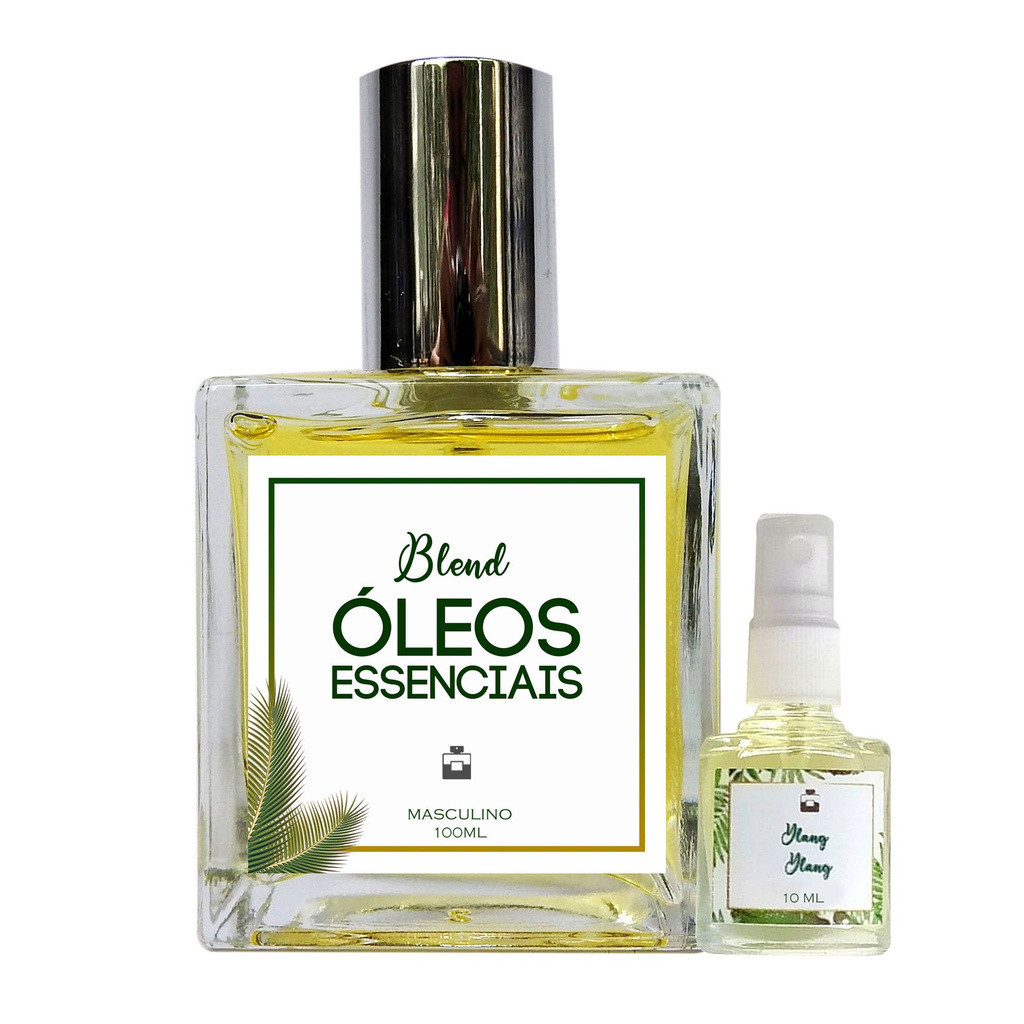 Perfume Laranja Doce & Erva Doce 100ml Masculino - Blend de Óleo Essencial Natural + Perfume de presente