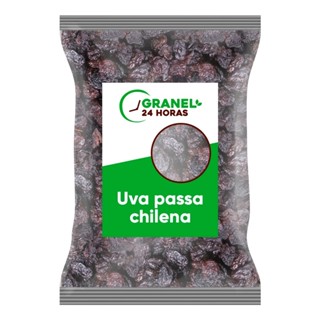 Uva Passa Chilena Preta Sem Caroço 250g