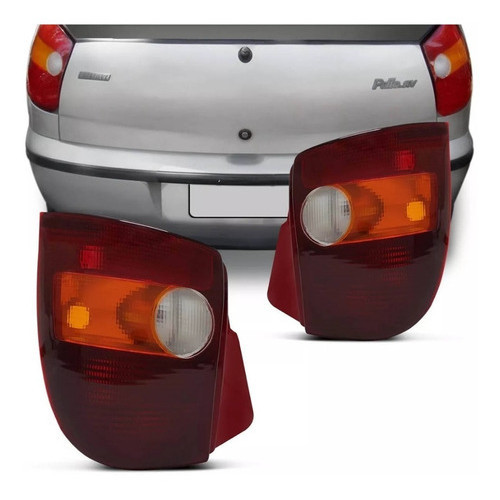 Lanterna Traseira Palio 96 97 98 99 2000 G1 Young Tricolor