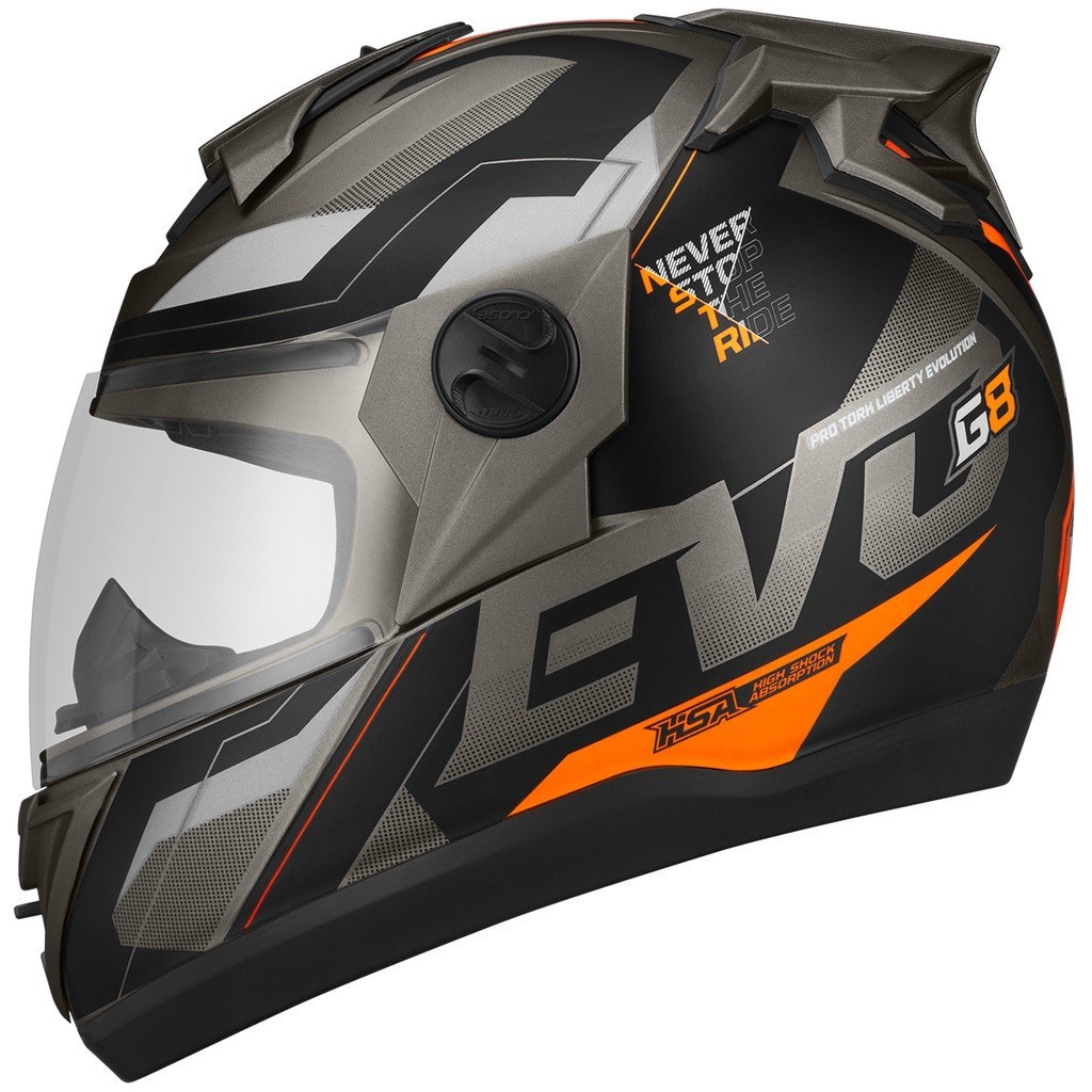 Capacete Pro Tork Evolution 788 G8 Evo Fechado Moto