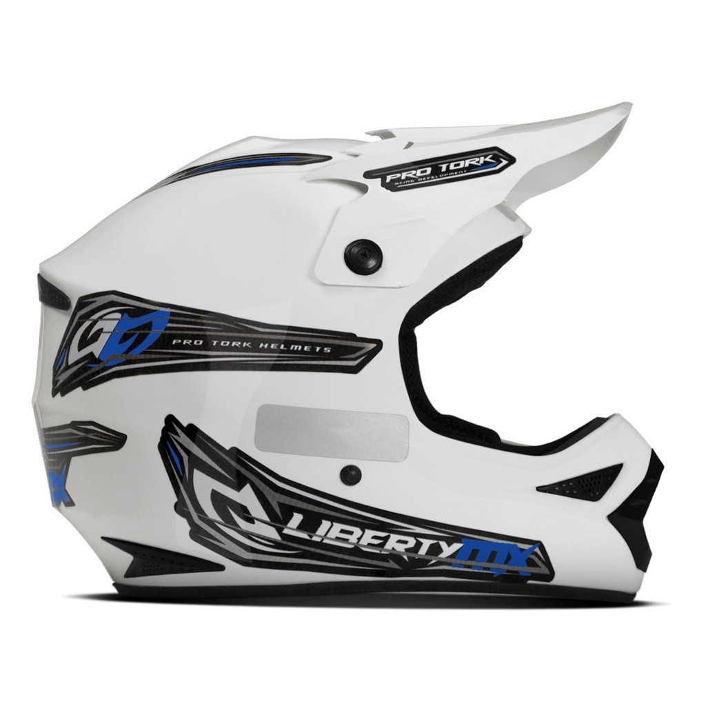 Capacete Pro Tork Liberty Mx Pro Fechado Moto Off Road Motocross Trilha Enduro