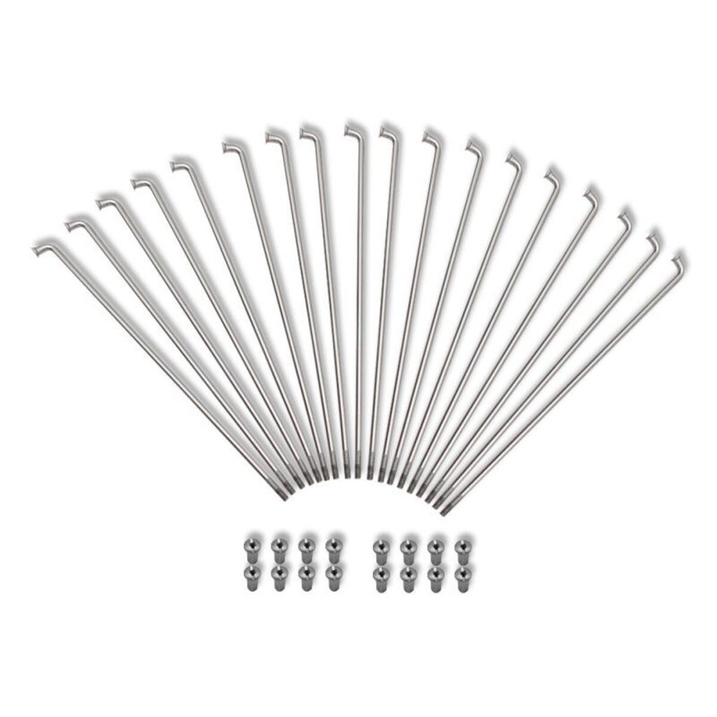 Raio e Niple Dianteiro Pro Tork Cg 125 Titan Es 2000/ Titan Fan Cargo 150 Esd 2004/13 Cromado