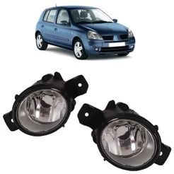 Farol Milha Auxiliar Clio Hatch Sedan 2003 A 2012 Laguna 2001 2002 2003 2004 Lente Lisa Vidro
