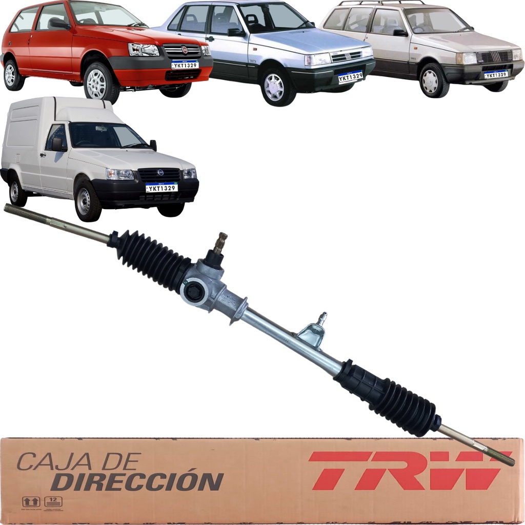 Caixa Direção Mecânica TRW Elba Fiorino Premio Uno Com Pino em Oferta na Shopee