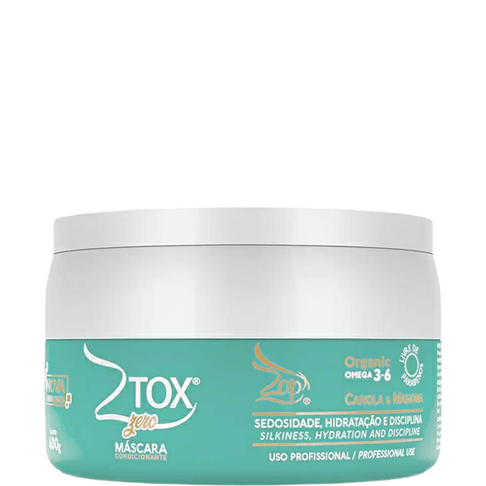 Zap Ztox Zero - Btox Orgânico Canola e Mamona 400g