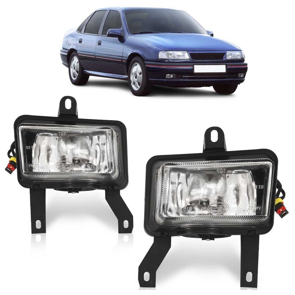 Farol Milha Auxiliar Vectra 1993 1994 1995 1996 Neblina Lente Lisa Vidro - Spare Parts and Accessories for Vehicles