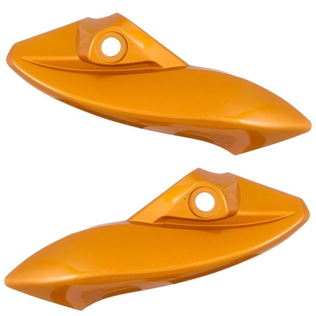Carenagem Lateral Do Farol Bananinha Cromo Forte Cb 300 2010 2012 2013