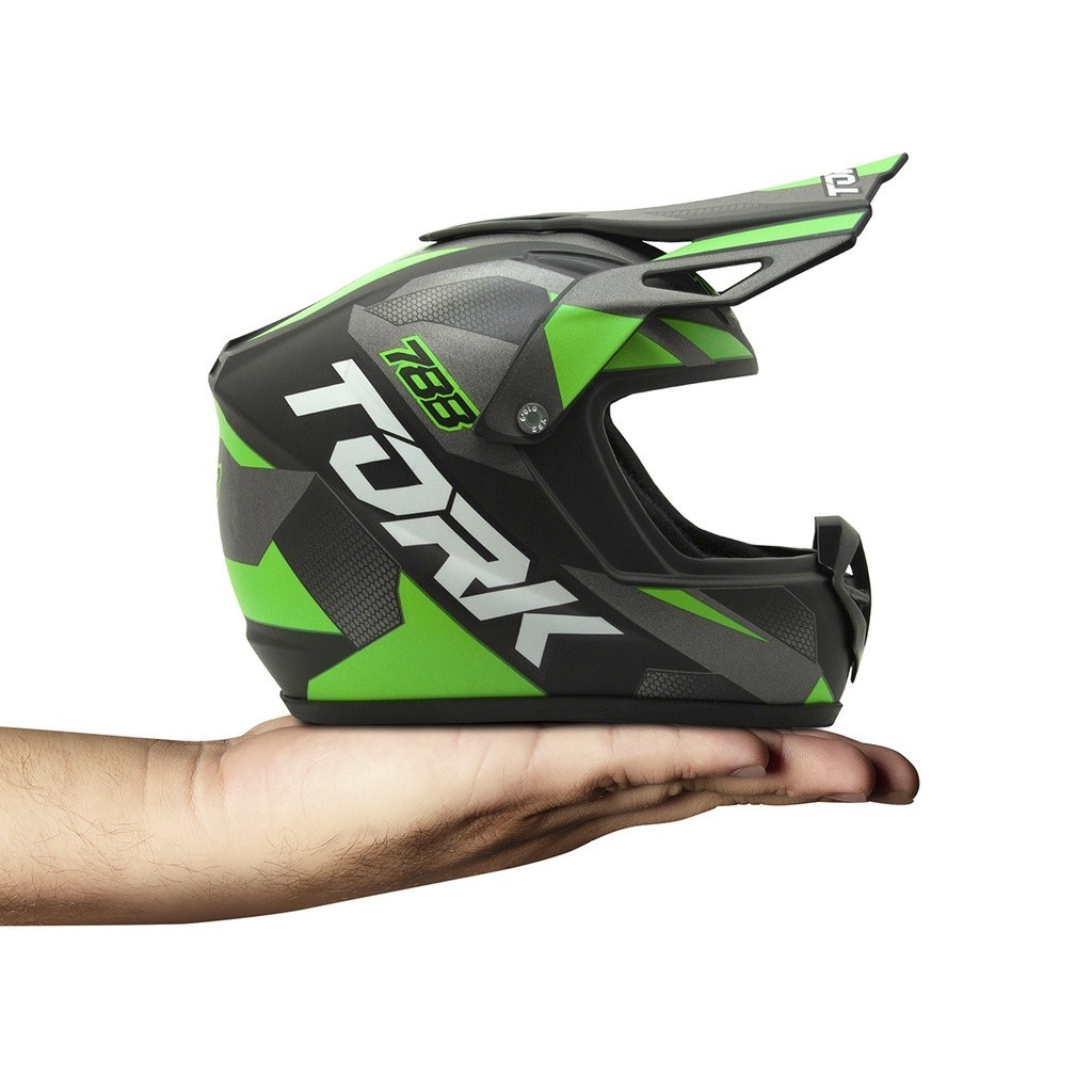 Mine Capacete  Pro Tork Cross Tork Edition Miniatura Enfeite Decoração