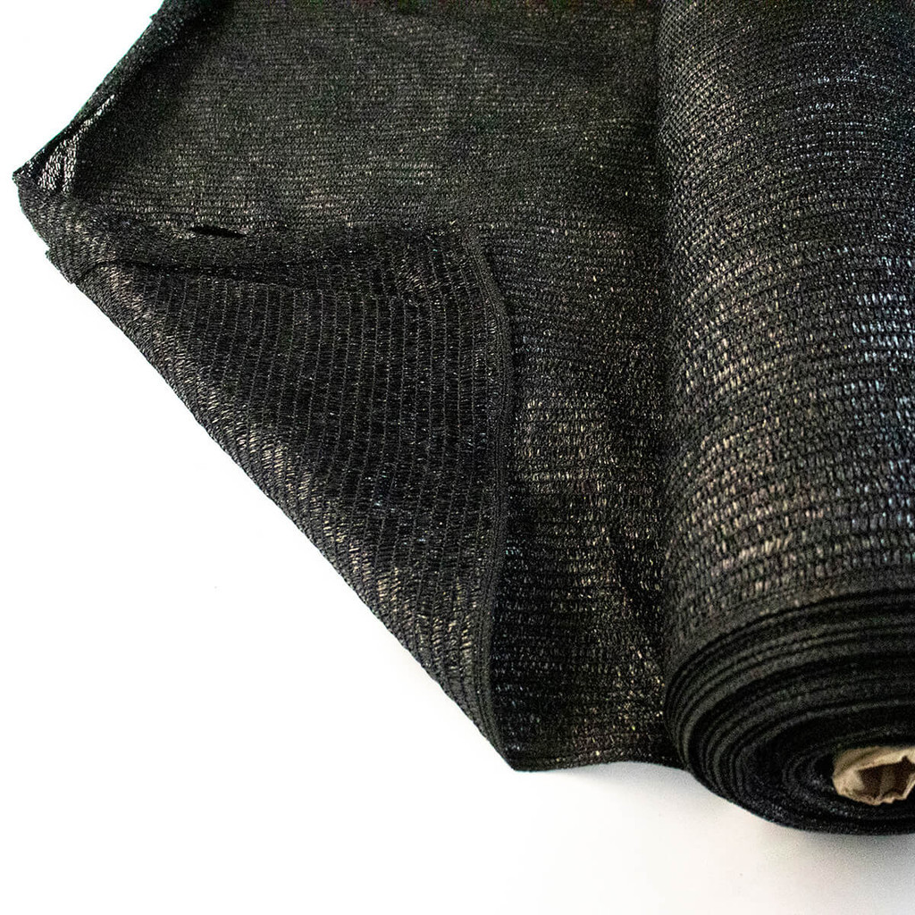 Tela Sombrite Raschel 70% 2x10m Preta Proteção e Sombreamento de Estufa Horta Flores Anti UV