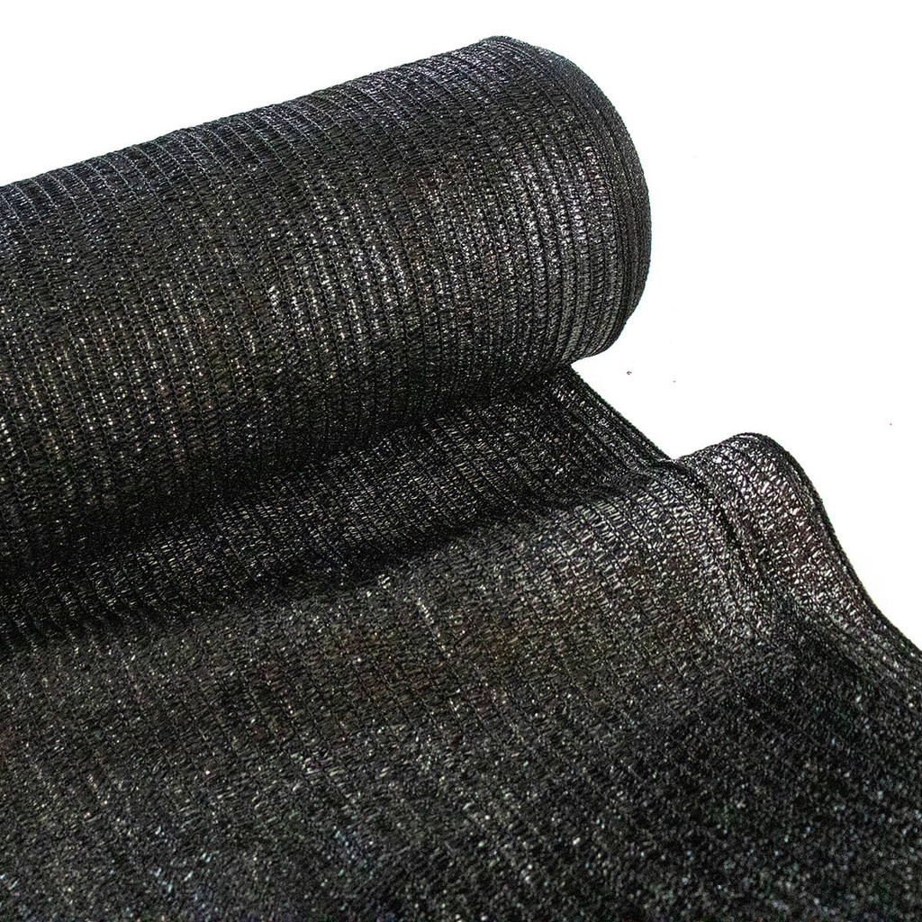 Tela Sombrite Raschel 70% 4x10m Preta Proteção e Sombreamento de Estufa Horta Flores Anti UV