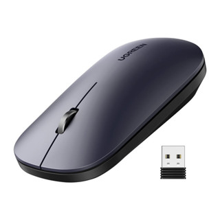 Mouse Sem Fio Ugreen 4000dpi 2.4GHz Cinza Preto em Oferta na Shopee