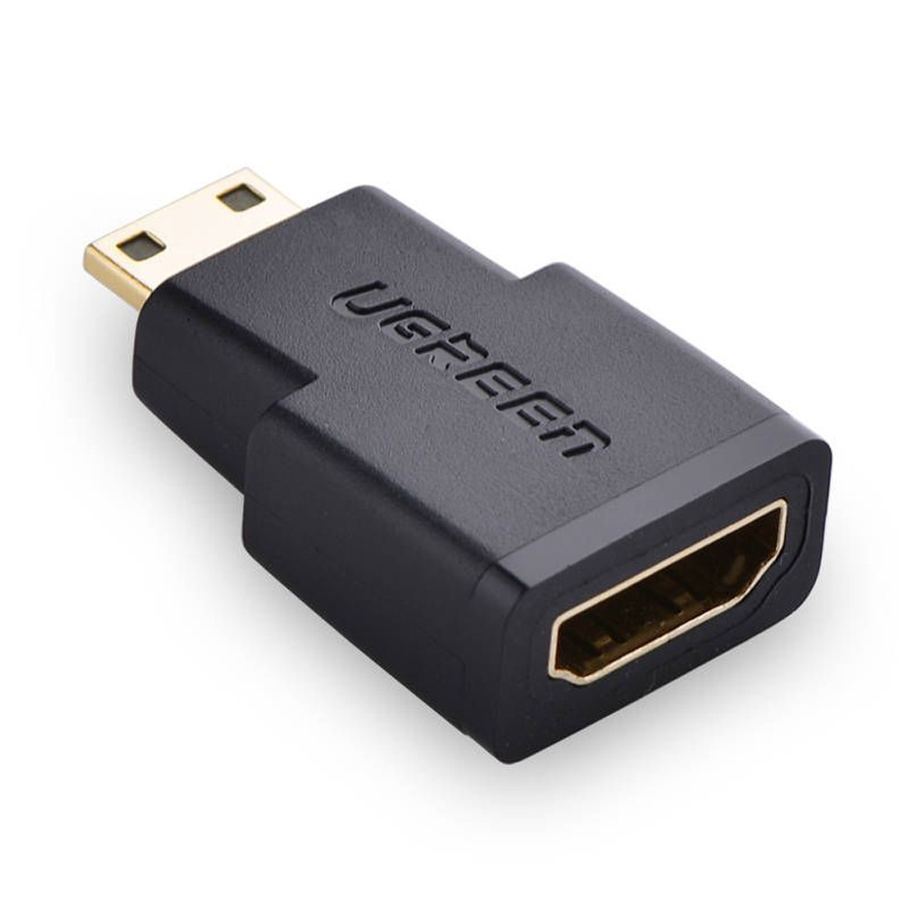 Adaptador Mini Hdmi Ugreen p/Hdmi 4k Macho-Fêmea Preto em Oferta na Shopee
