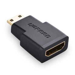 Adaptador Mini Hdmi Ugreen p/Hdmi 4k Macho-Fêmea Preto