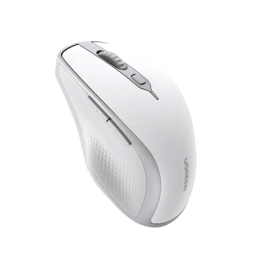 Mouse Bluetooth SemFio Ugreen Sensor 4000Dpi 2,4G Branco - Computers & Accessories