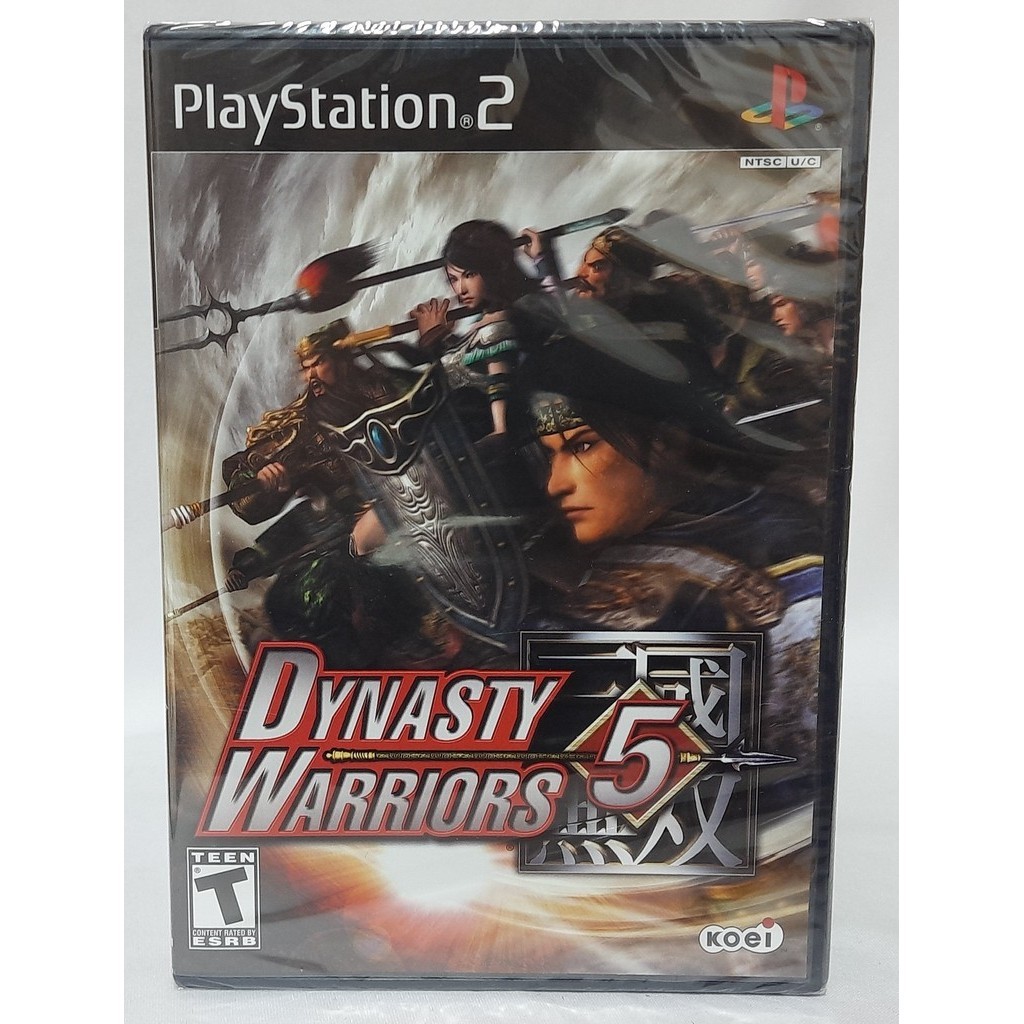 Dynasty Warriors 5 Novo Lacrado Original - Playstation 2