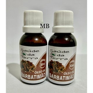 kit 2\uni Óleo de Barbatimão Saúde da Terra de 30ml