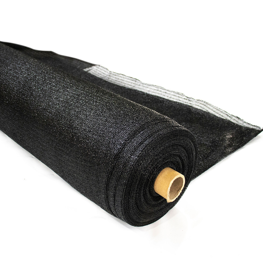 Tela Sombrite Raschel 80% 2x34m Preta Proteção e Sombreamento de Estufa Horta Flores Anti UV