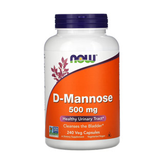 D-manose 500mg Now Foods 240 Veg Cápsulas Importado em Oferta na Shopee