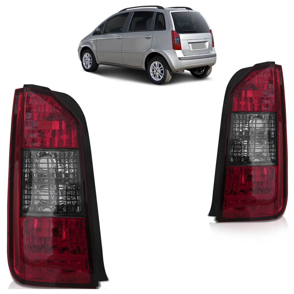 Lanterna Traseira Idea 2004 2005 2006 2007 2008 2009 2010 Bicolor em Oferta na Shopee