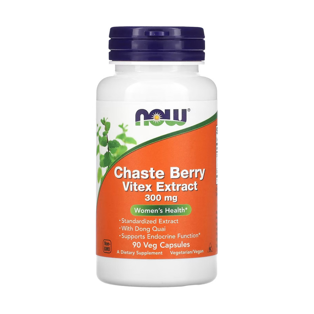 Chaste Berry Vitex 300mg Now Foods 90 Caps Importado em Oferta na Shopee