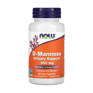 D-manose 500mg Now Foods 60 Cápsulas Importado em Oferta na Shopee