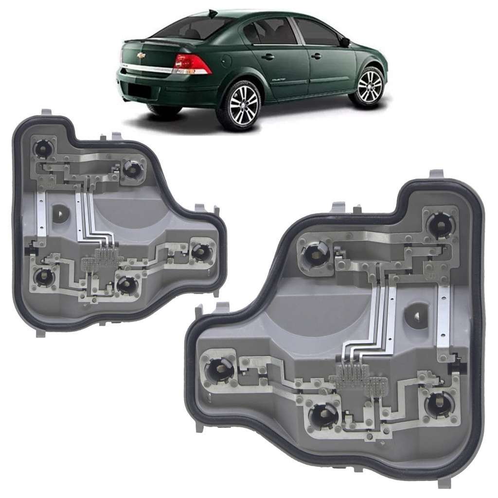 Circuito Lanterna Traseira Vectra 2006 2007 2008 2009 2010 2011 Cinza - Spare Parts and Accessories for Vehicles