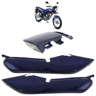 Kit Rabeta Traseira CG 125 Titan 1994 1995 1996 1997 1998 1999 2000 Azul Metálico 3 Peças em Oferta na Shopee