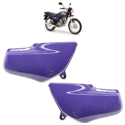 Par Tampa Lateral CG 125 Titan 1994 1995 1996 1997 1998 1999 2000 Roxo