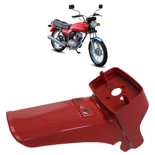 Paralama Traseiro CG 125 1983 1984 1985 1986 1987 1988 1989 Vermelho Liso em Oferta na Shopee